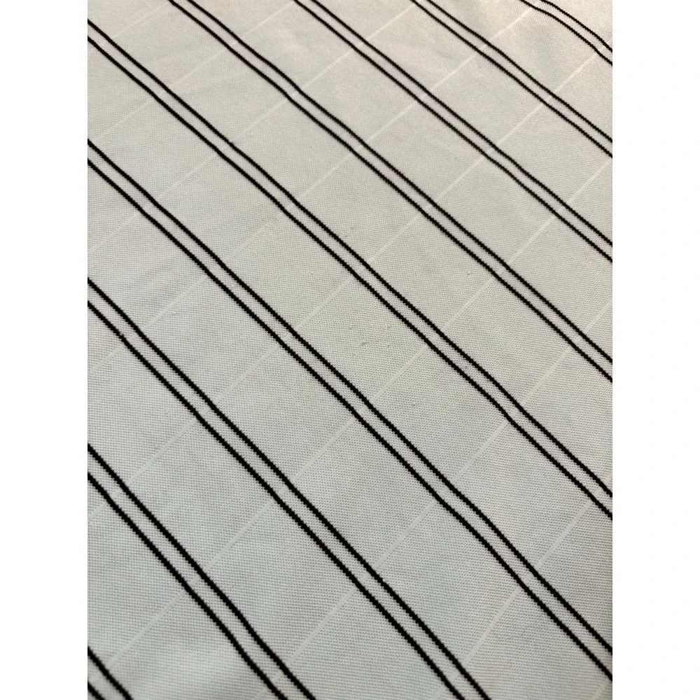 PGA Tour Mens Short Sleeve Polo Shirt‎ Gray Large  Striped